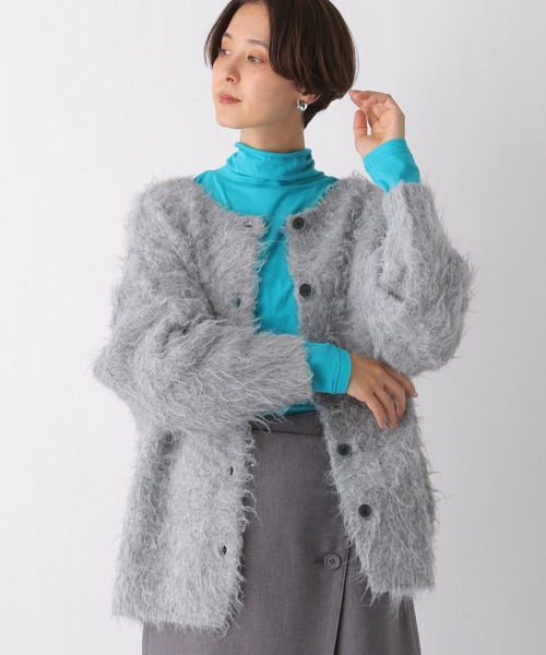 LEPSIM(レプシィム)の「カラーインナー 987199(Tシャツ/カットソー・レディース・オフホワイト/ライトブルー/ブラック/イエロー・FREE)」の20枚目の写真