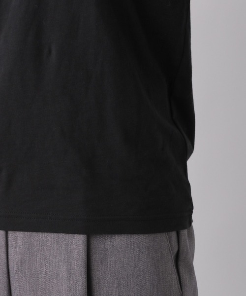 LEPSIM(レプシィム)の「カラーインナー 987199(Tシャツ/カットソー・レディース・オフホワイト/ライトブルー/ブラック/イエロー・FREE)」の10枚目の写真