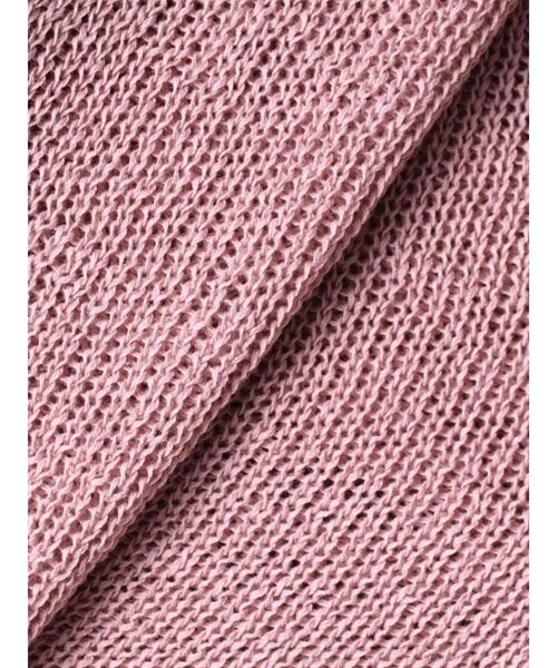 jouetie（ジュエティ）の「ストールシアーニット（ニット/セーター・レディース・ピンク/ブルー/ベージュ・MEDIUM）」の15枚目の写真