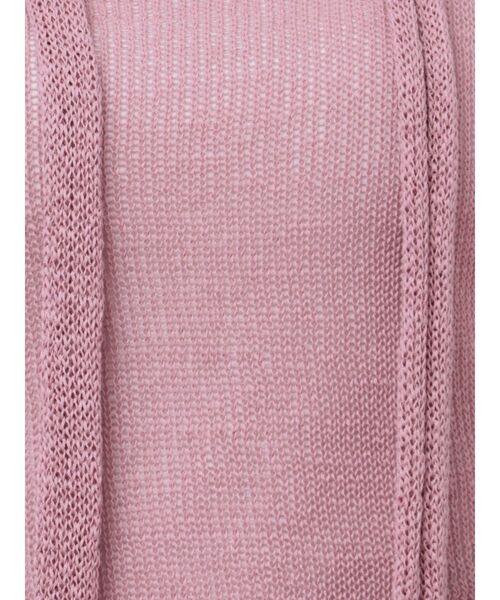 jouetie（ジュエティ）の「ストールシアーニット（ニット/セーター・レディース・ピンク/ブルー/ベージュ・MEDIUM）」の19枚目の写真