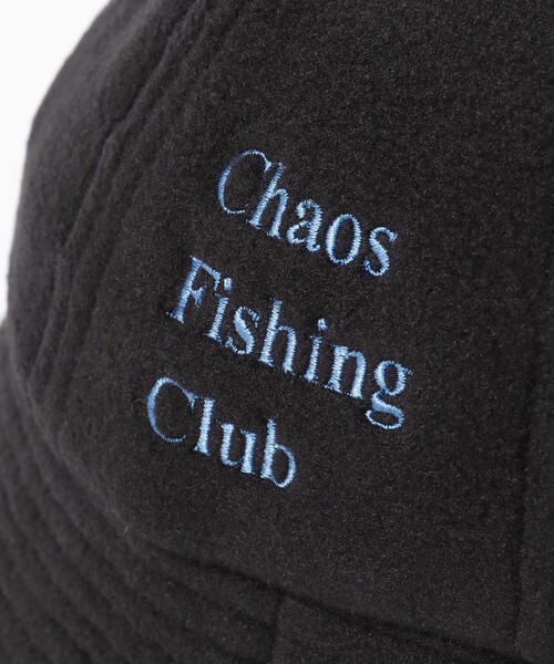 BEAMS T(ビームスティー)の「Chaos Fishing Club / LOGO FLEECE HAT(ハット・メンズ・グレー/ブラック・ONE SIZE)」の6枚目の写真