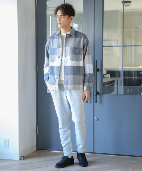 セール】テックメルトンシャツブルゾン（ブルゾン）｜NANO universe