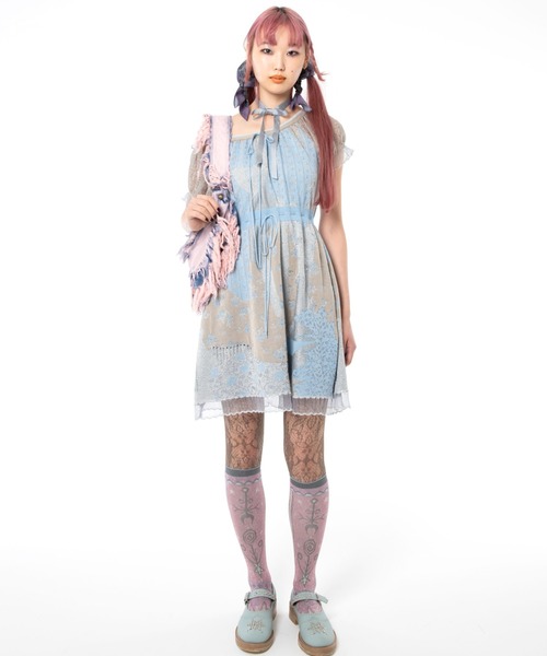 rurumu:（ルルムウ）の「rurumu:/ルルムウ/butterfly denim fringe bag（ショルダーバッグ・レディース・ピンク/インディゴブルー/ベージュ・FREE）」の22枚目の写真