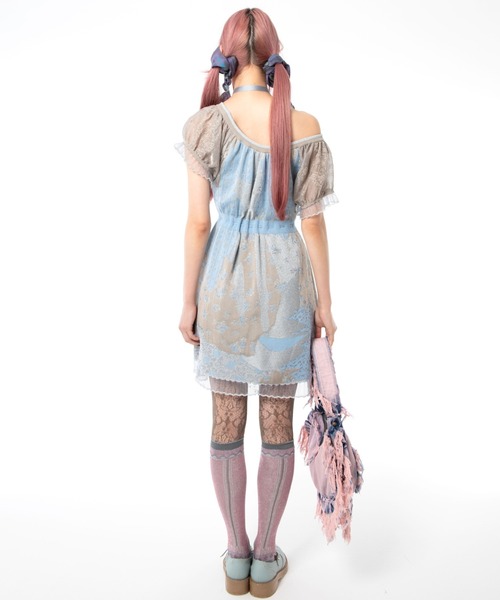 rurumu:（ルルムウ）の「rurumu:/ルルムウ/butterfly denim fringe bag（ショルダーバッグ・レディース・ピンク/インディゴブルー/ベージュ・FREE）」の18枚目の写真