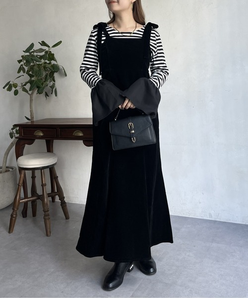 prose verse(プロズヴェール)の「ベロアリボンマーメイドワンピース(ドレス・レディース・ブラック・MEDIUM)」の22枚目の写真