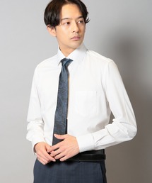 <イージーケア>DISNOTICEDツイルジャージビジネスシャツ