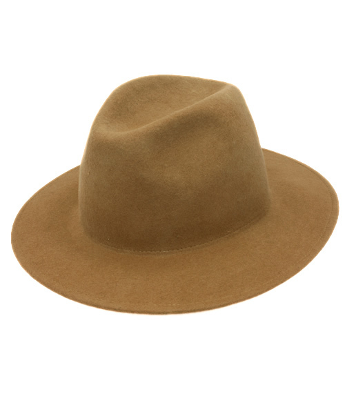 mystic（ミスティック）の「ウールハット（ハット・レディース・ブラック/キャメル/ブラウン・ﾌﾘ-）」の3枚目の写真