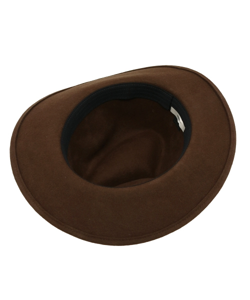 mystic（ミスティック）の「ウールハット（ハット・レディース・ブラック/キャメル/ブラウン・ﾌﾘ-）」の6枚目の写真