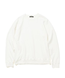COTTON SILK FRENCH TERRY CREWNECK SWEAT