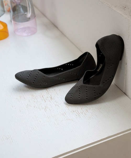 GLOBAL WORK（グローバルワーク）の「らくっション洗えるフィットパンプス/991727（パンプス・レディース・ホワイト×ブラック/アイボリー/シルバー/ブラック/グレー/ゴールド/ホワイト系その他/ブラック系その他・SMALL/MEDIUM/LARGE/X-LARGE）」の7枚目の写真