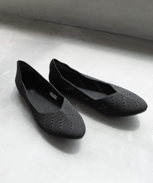 GLOBAL WORK（グローバルワーク）の「らくっション洗えるフィットパンプス/991727（パンプス・レディース・ホワイト×ブラック/アイボリー/シルバー/ブラック/グレー/ゴールド/ホワイト系その他/ブラック系その他・SMALL/MEDIUM/LARGE/X-LARGE）」の5枚目の写真