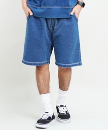 CHAMPION/チャンピオン ショーツ インディゴ染め リラックスフィット セットアップ対応 C3-Z509