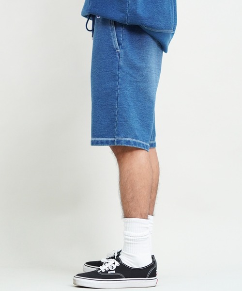 Champion(チャンピオン)の「CHAMPION/チャンピオン ショーツ インディゴ染め リラックスフィット セットアップ対応 C3-Z509(その他パンツ・メンズ・ダークインディゴブルー/インディゴブルー・XL/M/L)」の20枚目の写真