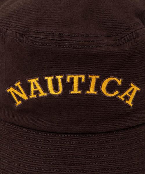 NAUTICA（ノーティカ）の「WEGO/NAUTICA COLLEGE LOGO BUCKET HAT（ハット・メンズ・ブラック/ブラウン/グリーン・FREE）」の9枚目の写真