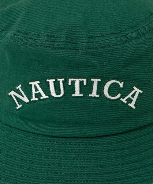 NAUTICA（ノーティカ）の「WEGO/NAUTICA COLLEGE LOGO BUCKET HAT（ハット・メンズ・ブラック/ブラウン/グリーン・FREE）」の12枚目の写真