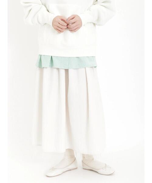 Samansa Mos2(サマンサ モスモス)の「リバーシブルチュールスカート(スカート・レディース・ブラック/ベージュ/キナリ/グレー・F)」の15枚目の写真