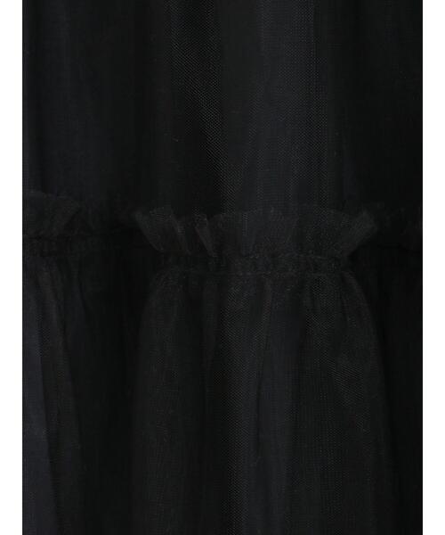 Samansa Mos2(サマンサ モスモス)の「リバーシブルチュールスカート(スカート・レディース・ブラック/ベージュ/キナリ/グレー・F)」の12枚目の写真