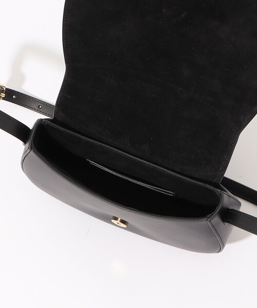 LITTLE LIFFNER（リトルリフナー）の「LITTLE LIFFNER MACCHERONI SADDLE BAG（ショルダーバッグ・レディース・ブラック・FREE）」の3枚目の写真