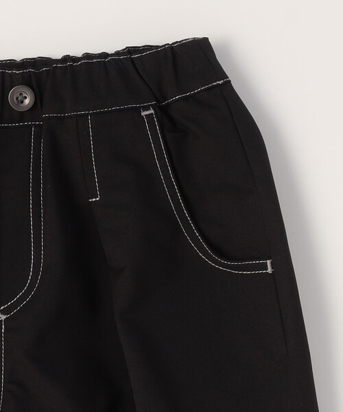 COMME CA ISM（コムサイズム）の「テーパードパンツ（スラックス・キッズ・ブラック/ベージュ・100cm/110cm/120cm/130cm/140cm/150cm）」の9枚目の写真