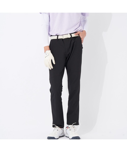 【セール】FILA GOLF/フィラゴルフ ゴルフウェア ブランド ロゴ 吸汗速乾 UVカット４wayストレッチ Dカン付き 腰裏滑り止め付き ロングパンツ テーパードパンツ（その他パンツ）｜FILA GOLF（フィラゴルフ ）