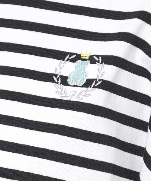 PINK-latte（ピンクラテ）の「◆エルボーカットTシャツ（Tシャツ/カットソー・キッズ・ピンク系その他/オフホワイト/ホワイト系5・15 /14/16）」の15枚目の写真