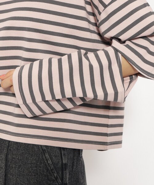 PINK-latte（ピンクラテ）の「◆エルボーカットTシャツ（Tシャツ/カットソー・キッズ・ピンク系その他/オフホワイト/ホワイト系5・15 /14/16）」の22枚目の写真