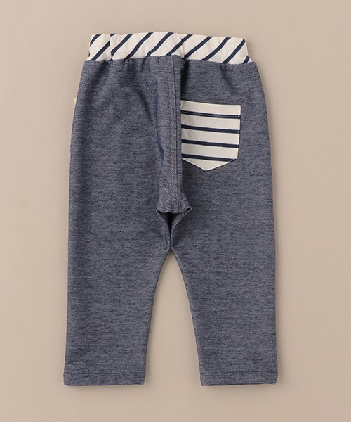 baby cheer（ベイビーチアー）の「【男児】ねこ耳ニットデニムフル丈パンツ（デニムパンツ・キッズ・ネイビー・80ｃｍ/100cm/110cm/120cm/90cm）」の4枚目の写真