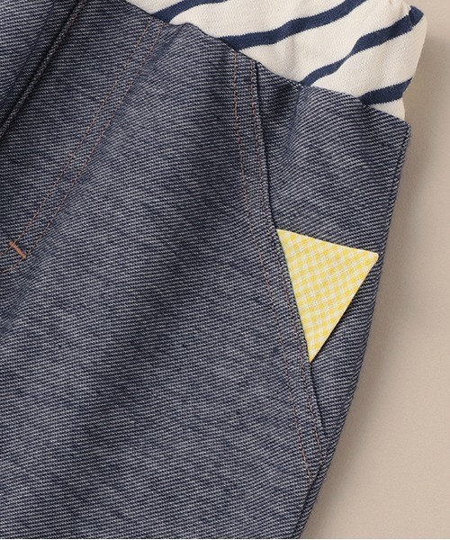 baby cheer（ベイビーチアー）の「【男児】ねこ耳ニットデニムフル丈パンツ（デニムパンツ・キッズ・ネイビー・80ｃｍ/100cm/110cm/120cm/90cm）」の6枚目の写真