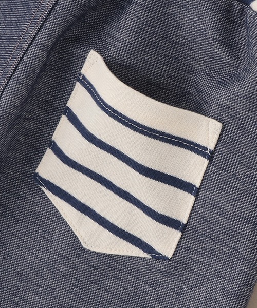 baby cheer（ベイビーチアー）の「【男児】ねこ耳ニットデニムフル丈パンツ（デニムパンツ・キッズ・ネイビー・80ｃｍ/100cm/110cm/120cm/90cm）」の9枚目の写真