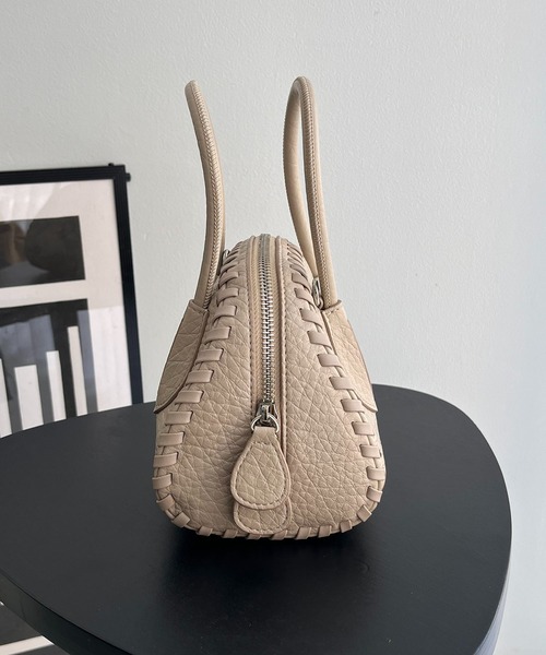 ADD CULUMN(アドカラム)の「〈ADD CULUMN/アドカラム〉TURN BOSTONバッグ(ハンドバッグ・レディース・ベージュ/ブラック・FREE)」の4枚目の写真