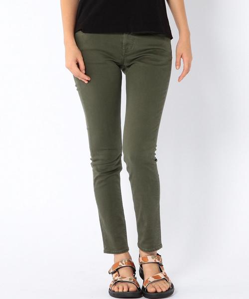 coen（コーエン）の「テンセル混ストレッチスキニーパンツ（その他パンツ・レディース・オリーブ/ネイビー/ホワイト/ブラック・SMALL/MEDIUM/LARGE）」の4枚目の写真