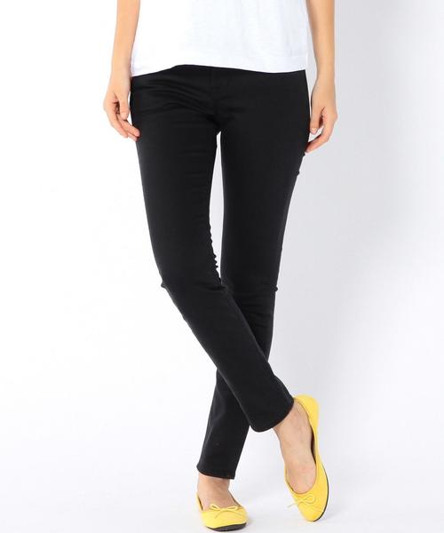 coen（コーエン）の「テンセル混ストレッチスキニーパンツ（その他パンツ・レディース・オリーブ/ネイビー/ホワイト/ブラック・SMALL/MEDIUM/LARGE）」の3枚目の写真