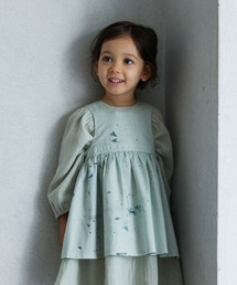 NAOMI ITO（ナオミイトウ）の「【Hommage de NAOMI ITO】エプロンワンピース 70-90cm・80-100cm（ジャンパースカート・キッズ）」