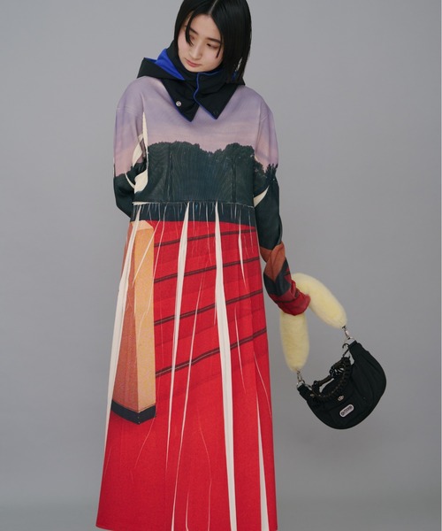 NON TOKYO(ノントーキョー)の「NON TOKYO/ノントーキョー/3WAYファーハンドルバッグ(ハンドバッグ・レディース・ブラック/ブラウン/グリーン・FREE)」の5枚目の写真