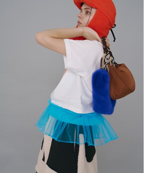 NON TOKYO(ノントーキョー)の「NON TOKYO/ノントーキョー/3WAYファーハンドルバッグ(ハンドバッグ・レディース・ブラック/ブラウン/グリーン・FREE)」の12枚目の写真