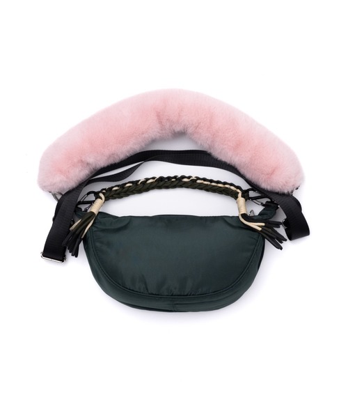 NON TOKYO(ノントーキョー)の「NON TOKYO/ノントーキョー/3WAYファーハンドルバッグ(ハンドバッグ・レディース・ブラック/ブラウン/グリーン・FREE)」の17枚目の写真