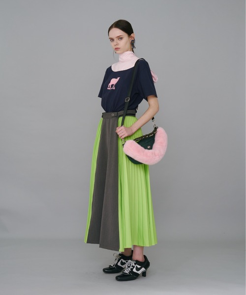 NON TOKYO(ノントーキョー)の「NON TOKYO/ノントーキョー/3WAYファーハンドルバッグ(ハンドバッグ・レディース・ブラック/ブラウン/グリーン・FREE)」の22枚目の写真