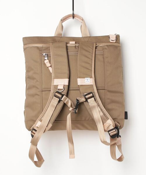 AS2OV(アッソブ)の「【AS2OV/アッソブ】 EXCLUSIVE BALLISTIC NYLON 3WAY BACKPACK(ビジネスバッグ・メンズ・ブラック/カーキ・FREE)」の6枚目の写真