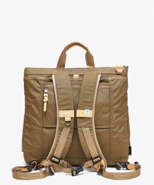 AS2OV(アッソブ)の「【AS2OV/アッソブ】 EXCLUSIVE BALLISTIC NYLON 3WAY BACKPACK(ビジネスバッグ・メンズ・ブラック/カーキ・FREE)」の19枚目の写真