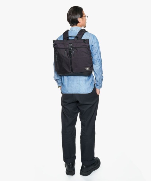 AS2OV(アッソブ)の「【AS2OV/アッソブ】 EXCLUSIVE BALLISTIC NYLON 3WAY BACKPACK(ビジネスバッグ・メンズ・ブラック/カーキ・FREE)」の21枚目の写真
