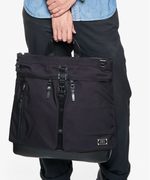 AS2OV(アッソブ)の「【AS2OV/アッソブ】 EXCLUSIVE BALLISTIC NYLON 3WAY BACKPACK(ビジネスバッグ・メンズ・ブラック/カーキ・FREE)」の22枚目の写真