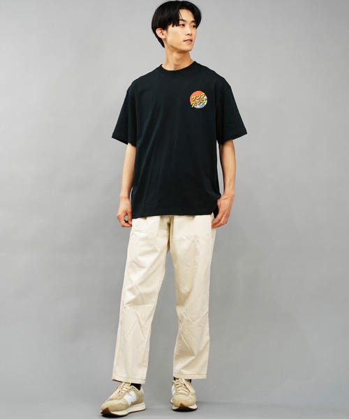 SANTA CRUZ(サンタクルーズ)の「【ムラサキスポーツ限定】SANTACRUZ/サンタクルーズ 半袖Tシャツ バックプリント カタカナ 502241415(Tシャツ/カットソー・メンズ・ブラック/ホワイト・M/L/XL)」の4枚目の写真