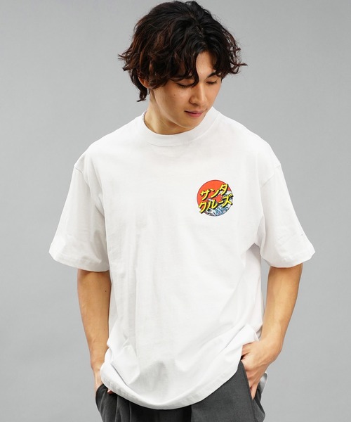 Santa Cruz サンタクルーズ 両面プリント 半袖Tシャツ USA製 90s VINTAGE SANTA CRUZ スクリーミングハンド 両面