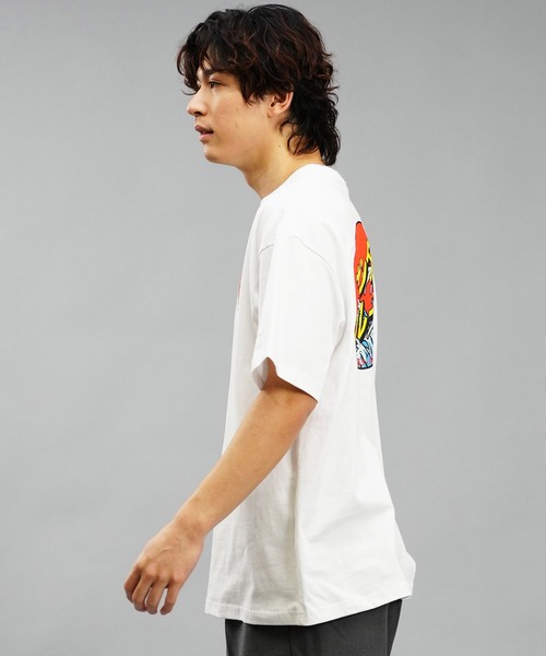 Santa Cruz サンタクルーズ 両面プリント 半袖Tシャツ サンタクルーズ SANTA CRUZ スクリーミングハンド 両面プリント