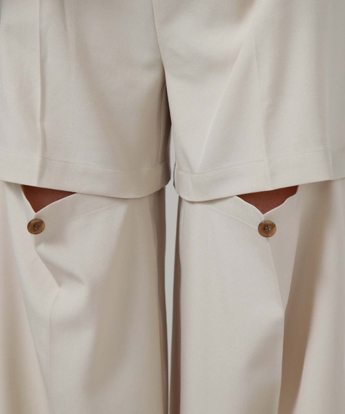 archives（アルシーヴ）の「マルチｗａｙタックパンツ（その他パンツ・レディース・グレー/ブラック/アイボリー・MEDIUM）」の8枚目の写真