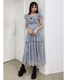 EATME | レースアップフリルワンピース(ワンピース)