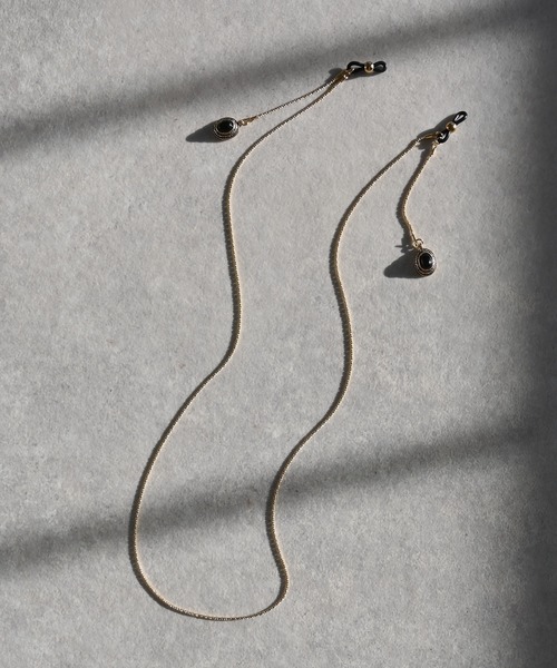 Editors Draw（エディターズドロー）の「3way  グラスコード・イヤホンホルダー・マスクチェーン【 Ria. Jaysmee/リアジェイズミー 】（ネックレス・レディース・F/E/D/C/B/A・ONE SIZE）」の3枚目の写真