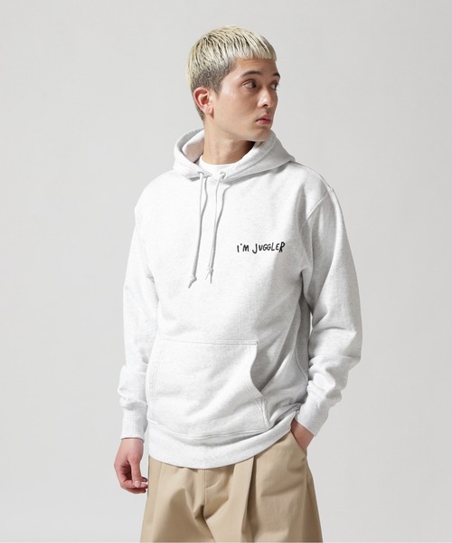guernika JUGGLER パーカー guernika×JUGGLER】JUGGLER Paint Parka (ピエロ) / White