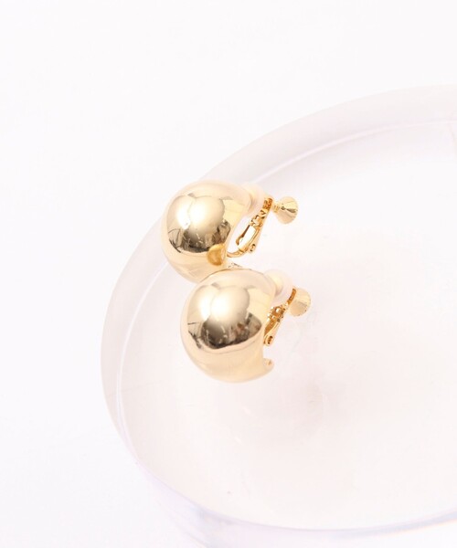 NOLLEY’S(ノーリーズ)の「ボリュームラウンドイヤリング(イヤリング・レディース・ゴールド/シルバー・FREE)」の3枚目の写真
