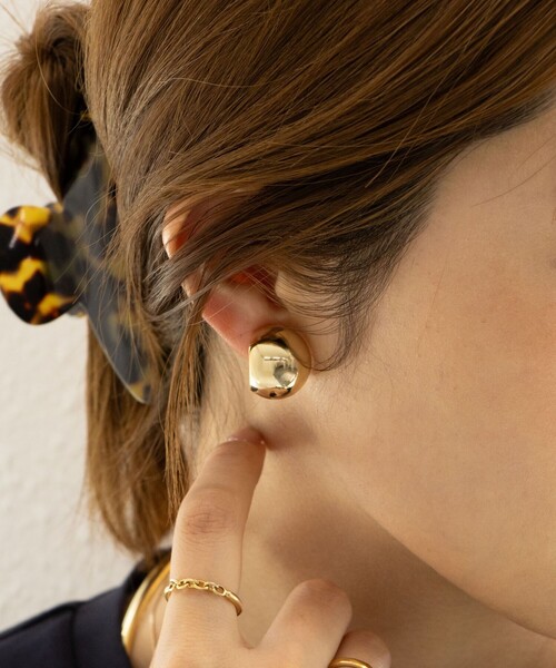 NOLLEY’S(ノーリーズ)の「ボリュームラウンドイヤリング(イヤリング・レディース・ゴールド/シルバー・FREE)」の11枚目の写真